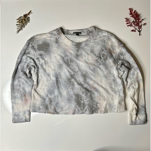James Perse Vintage French Terry Tie-Dye Sweatshirt Womens Size 1 (Small)
